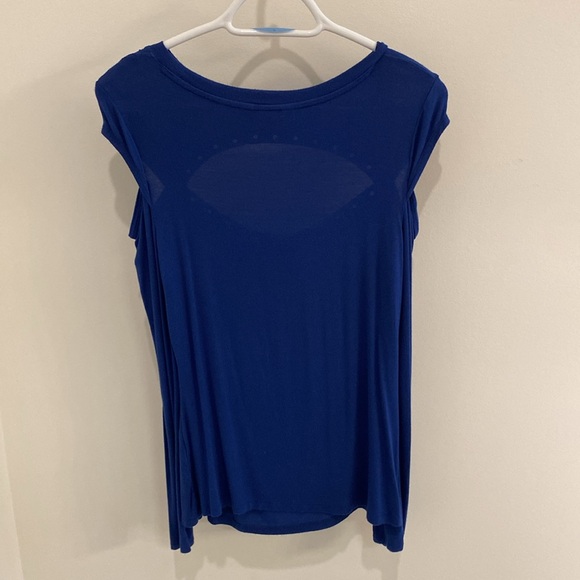 Blue cut out top - Picture 2 of 2